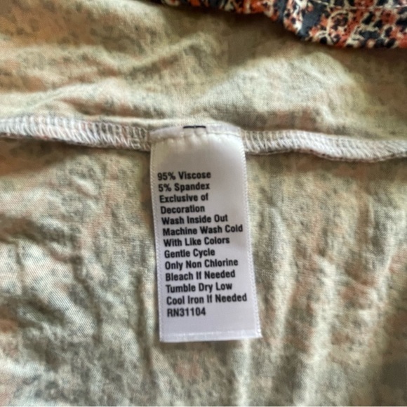 True Craft Sleeveless Pattern Boho Midi Dress XL - Picture 7 of 9